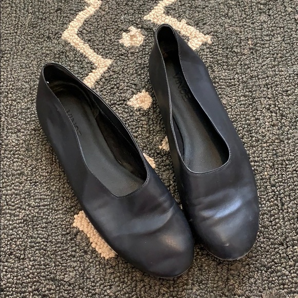 Vince slip on leather flats size 36.5/6.5 - Picture 1 of 8